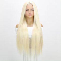 Blonde Womens Straight Hair Wig