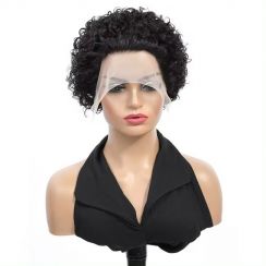 Womens Grab Bob Shaggy Cut Wig